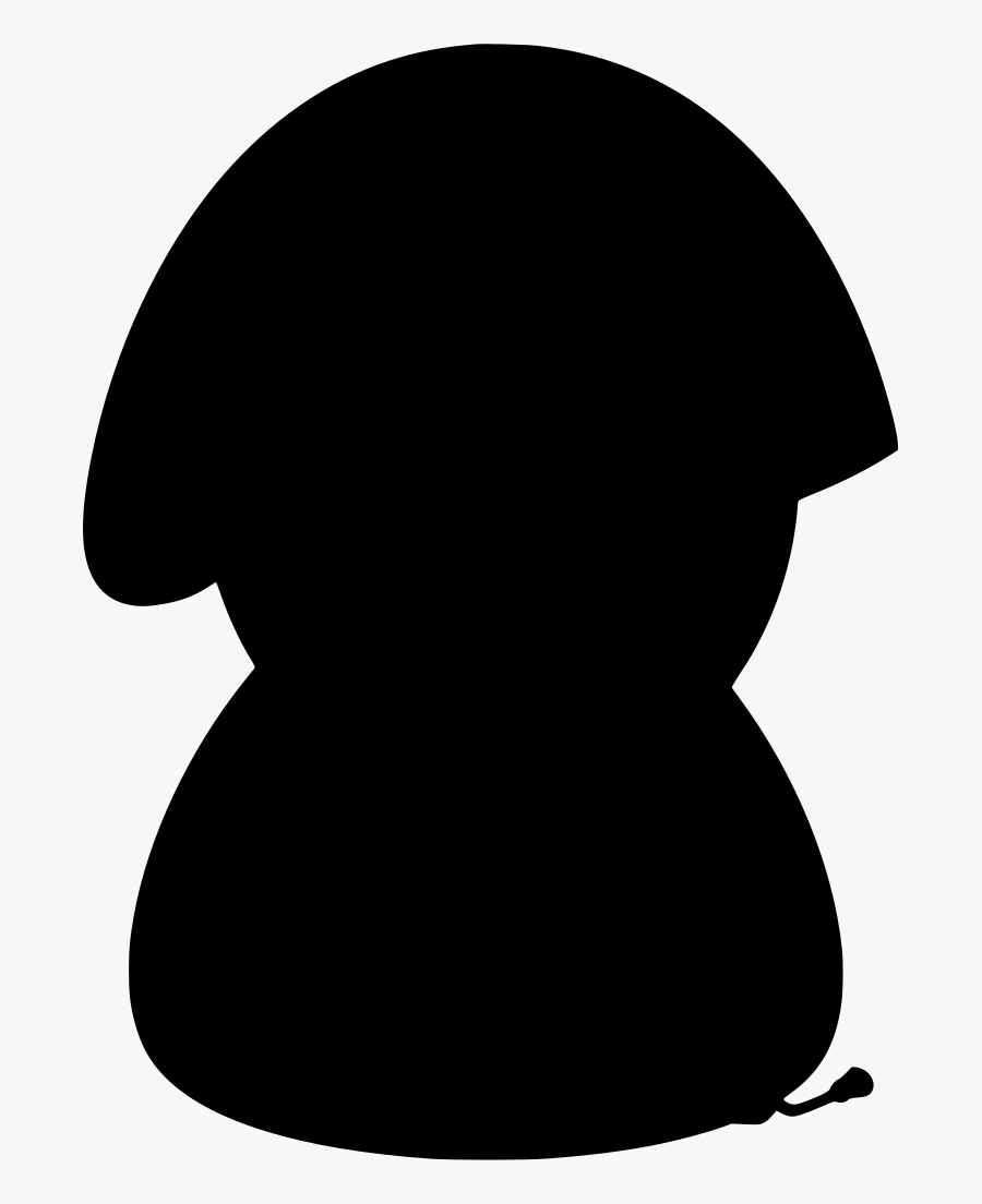 Man Head Profile Vector Png Download Blacked Out - Head Vector Png, Transparent Clipart