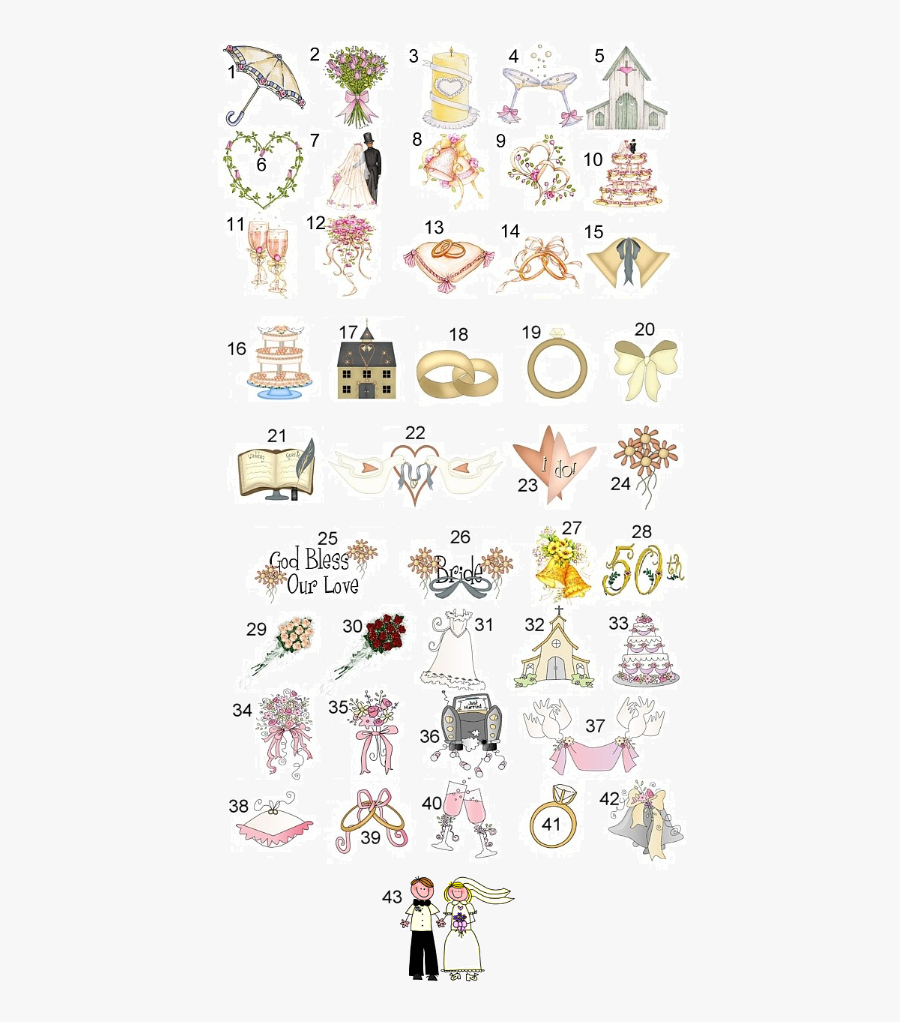 Wedding, Transparent Clipart