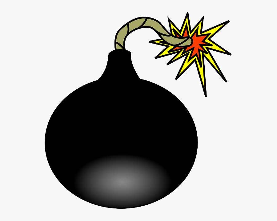 Grenade Transparent Cartoon - Bombe Clipart, Transparent Clipart