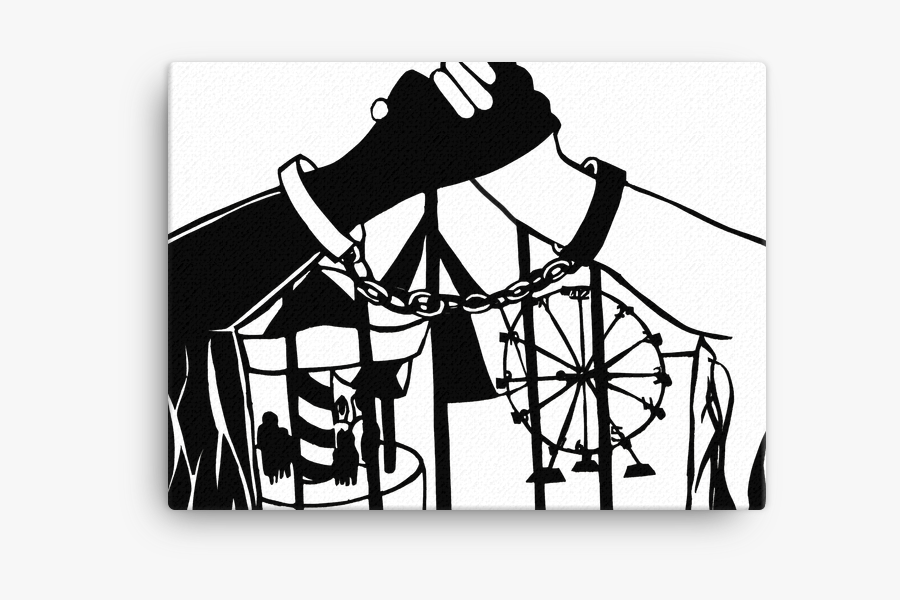 Canvas Wall 20horizontal Mockup Original - Illustration, Transparent Clipart