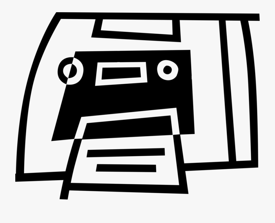 Vector Illustration Of Cassette Tape Audio Cassette, Transparent Clipart