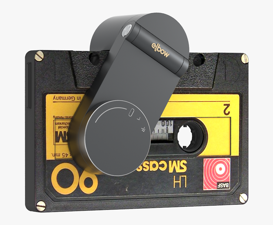 Elbow Cassette Player, Transparent Clipart