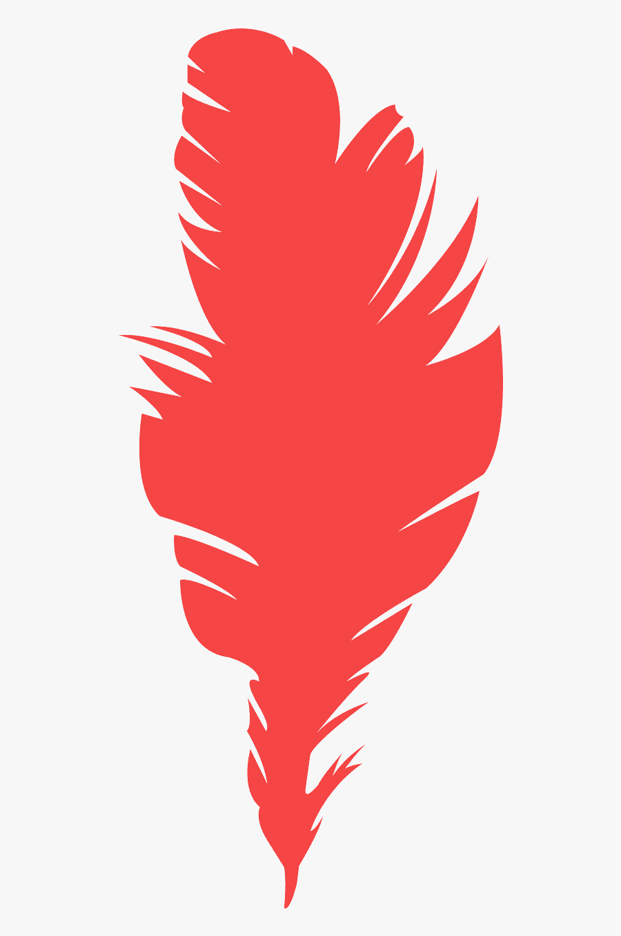 Silhueta Pena, Transparent Clipart