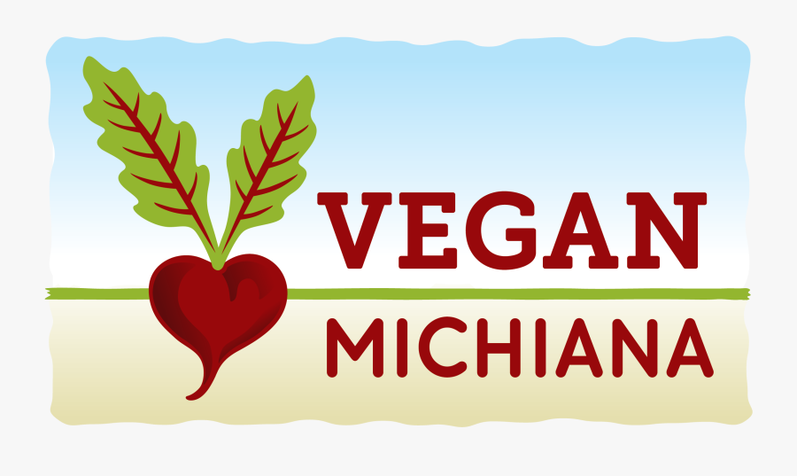 Vegfan Michiana Logo Large - Heart, Transparent Clipart
