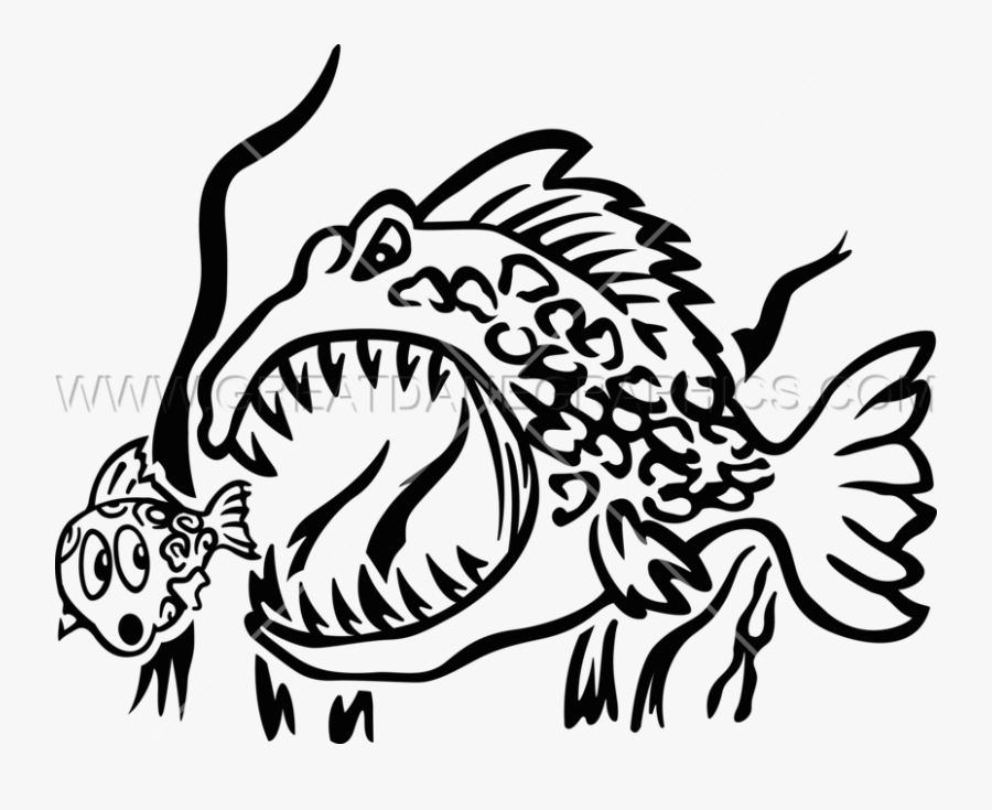 Big Fish Little Fish Clipart , Png Download - Art, Transparent Clipart