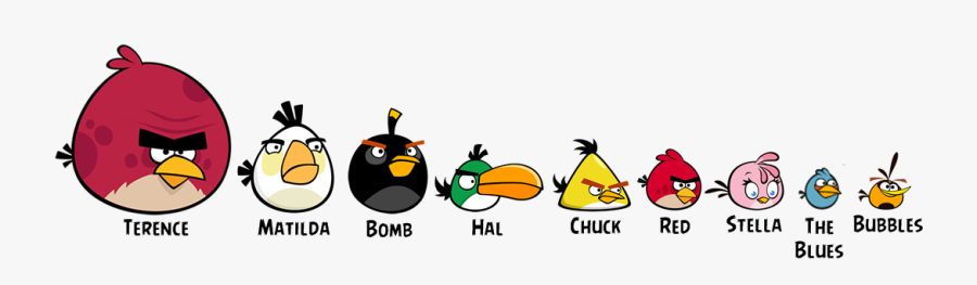 Angry Birds Toons Birds, Transparent Clipart