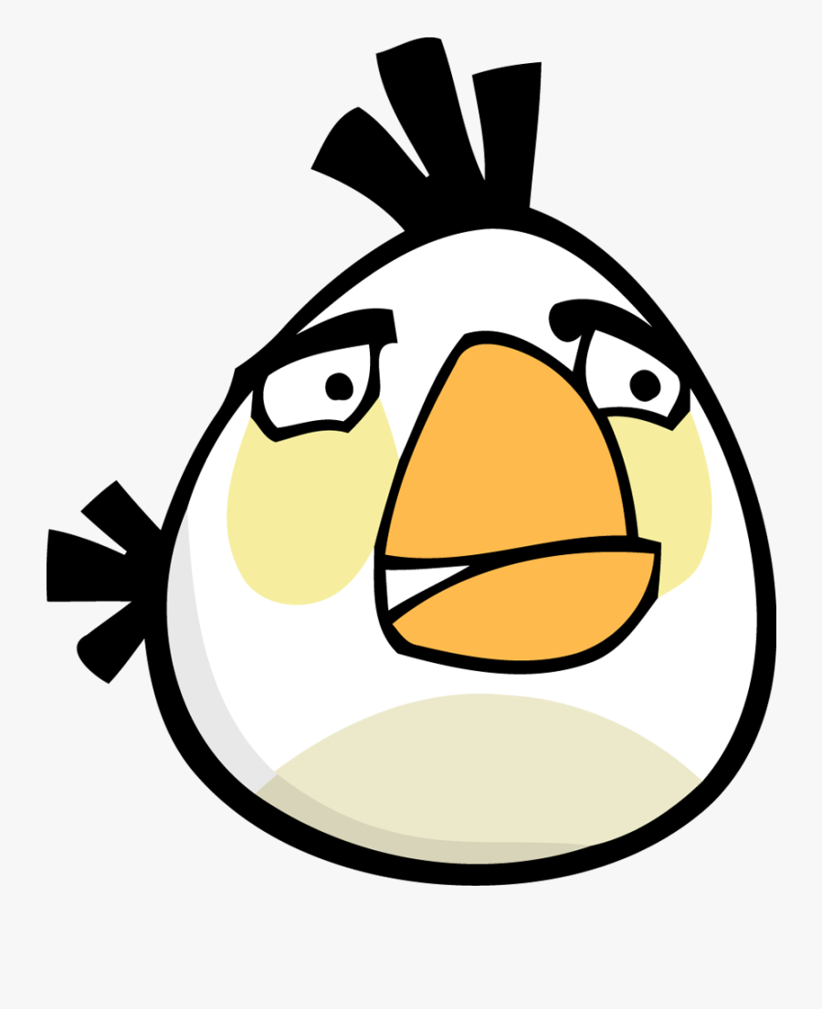 Bird Angry Birds - Angry Birds White Bird, Transparent Clipart