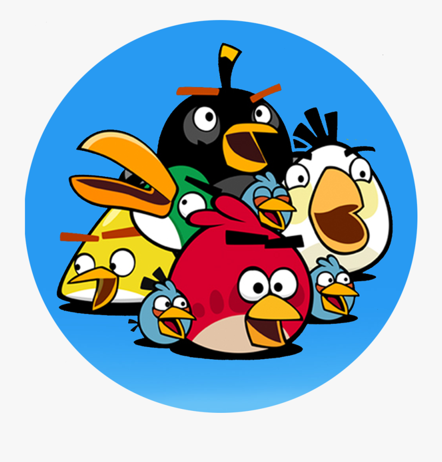 Cartoon Angry Birds, Transparent Clipart