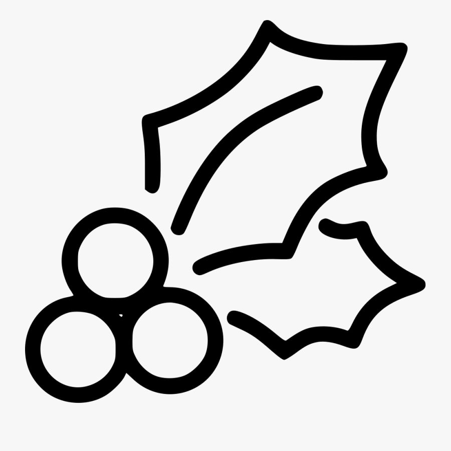 Holly - Holly Icon, Transparent Clipart