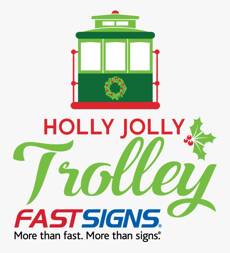 Holly Jolly - Fastsigns, Transparent Clipart