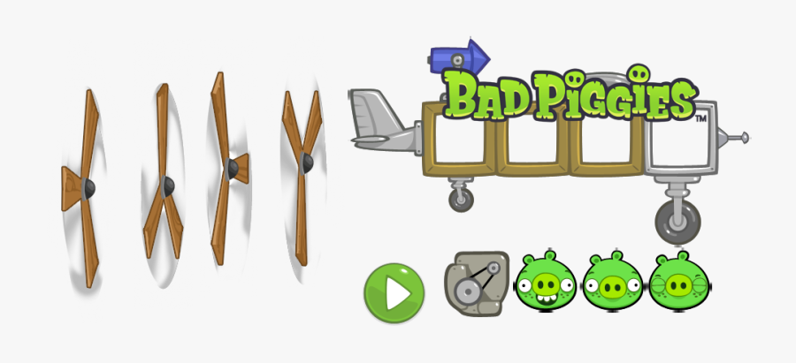 Abpc Badpiggies Promo - Angry Birds Pig Hurt, Transparent Clipart