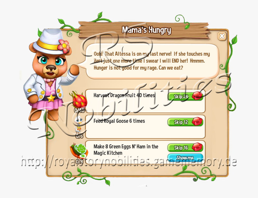 1 Mama"s Hungry - Royal Story Zac Y Merella, Transparent Clipart