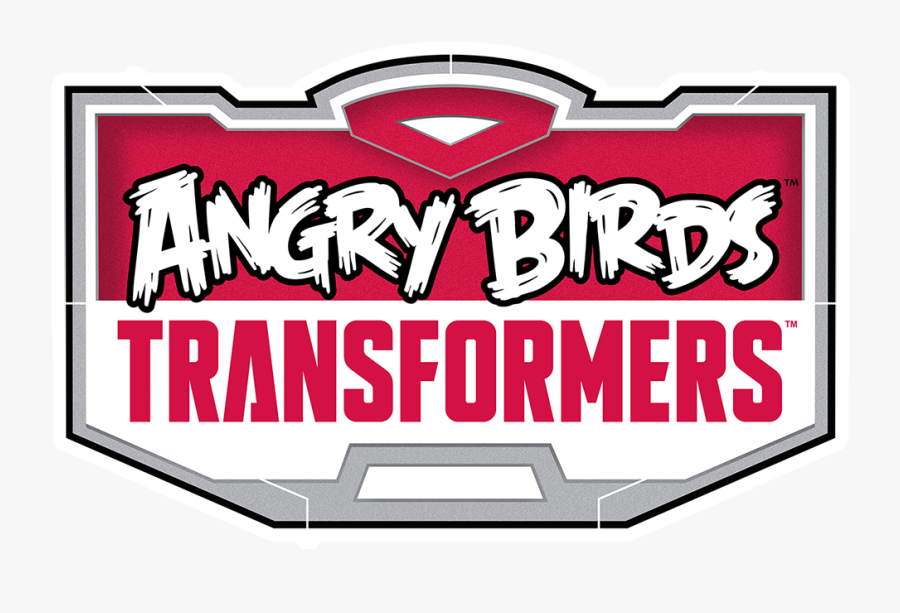 Angry Birds Transformers - Angry Birds Transformers Logo, Transparent Clipart