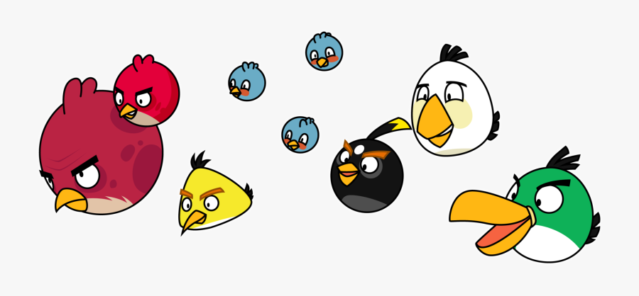 Angry Birds - Angry Birds Wallpaper Png, Transparent Clipart