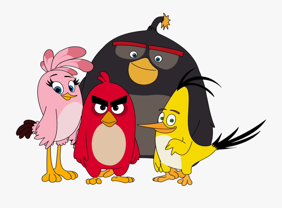 Transparent Angry Birds Png - Angry Birds Red X Stella, Transparent Clipart