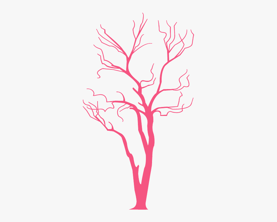 Black 2d Tree Png, Transparent Clipart