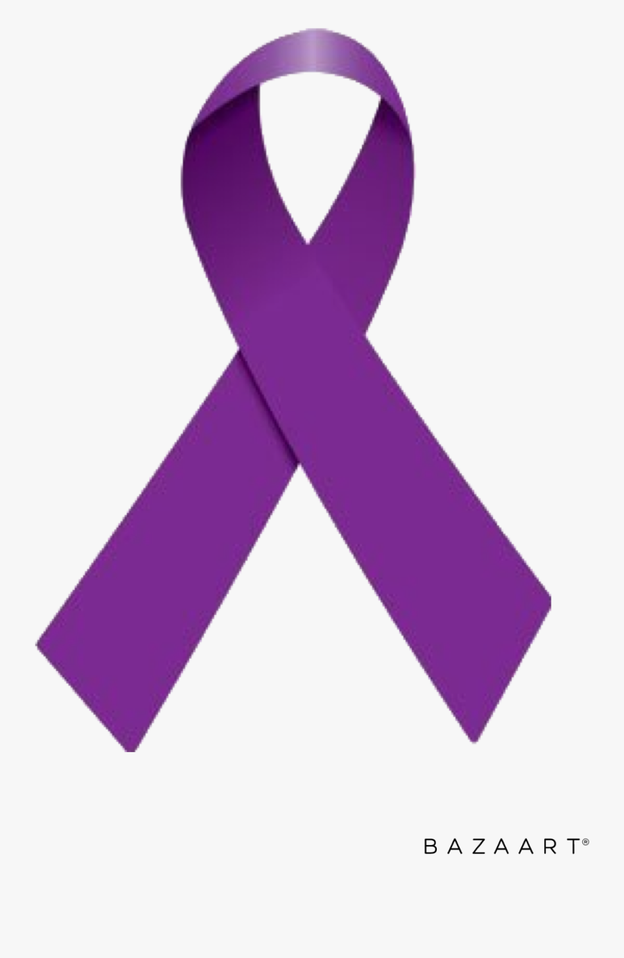 Purple Ribbon Overdose Awareness, Transparent Clipart