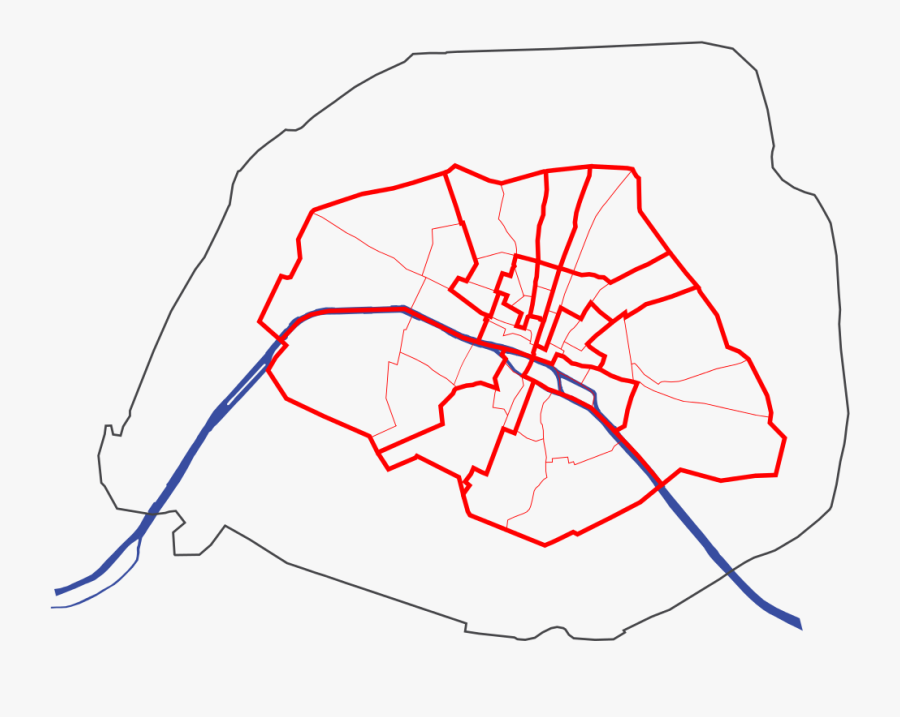 Esquema De Paris Haussmann, Transparent Clipart