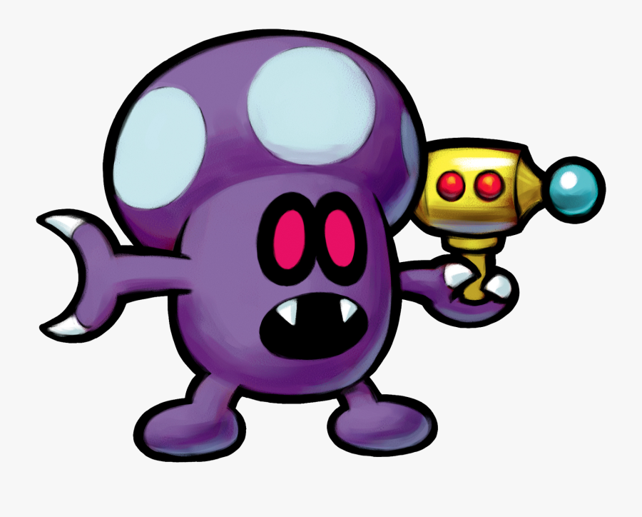 Mario And Luigi Shroob, Transparent Clipart