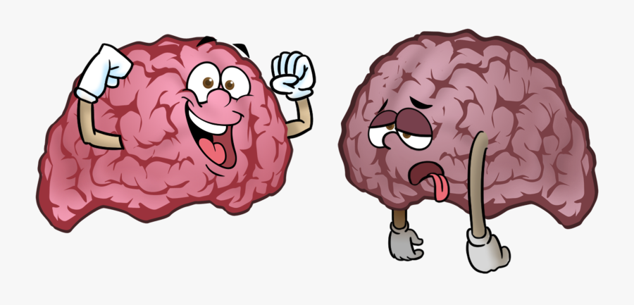 Keto Diet And Brain Health - Brain Cartoon Png, Transparent Clipart