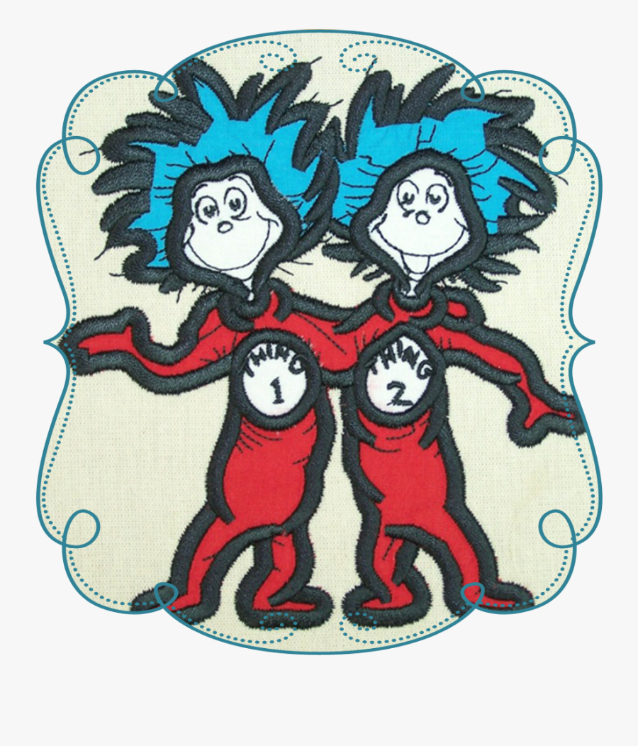 2 Things - Thing 1 Things 2, Transparent Clipart