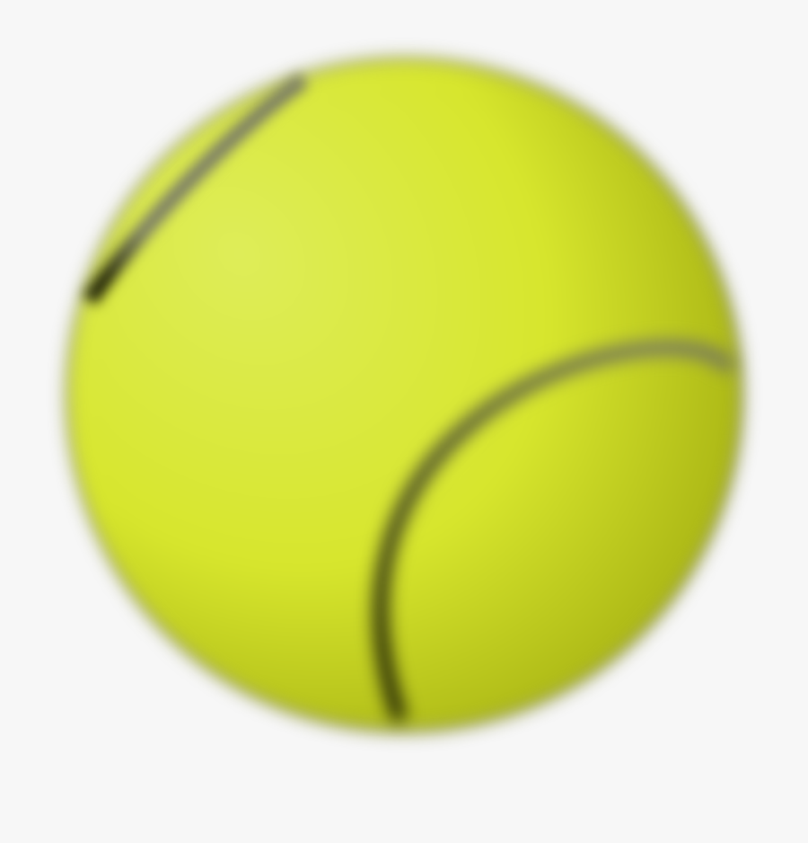 Fuzzy Tennis Ball - Circle, Transparent Clipart