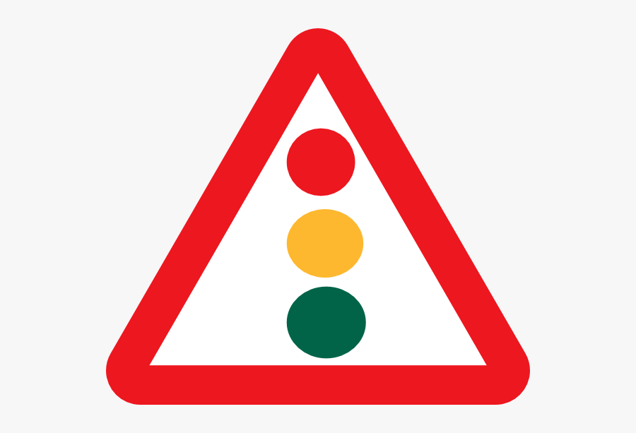 Biển Báo Giao Nhau Có Tín Hiệu Đèn, Transparent Clipart