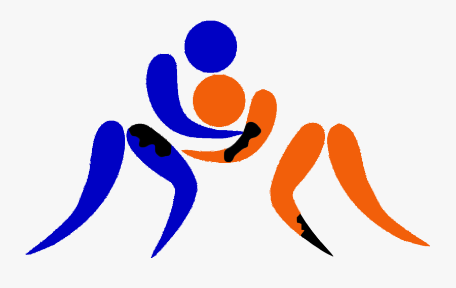 Wrestling Clipart, Transparent Clipart