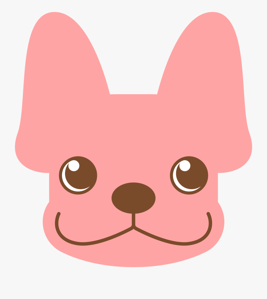 Cute French Bulldog T-shirts Logo - Cute French, Transparent Clipart