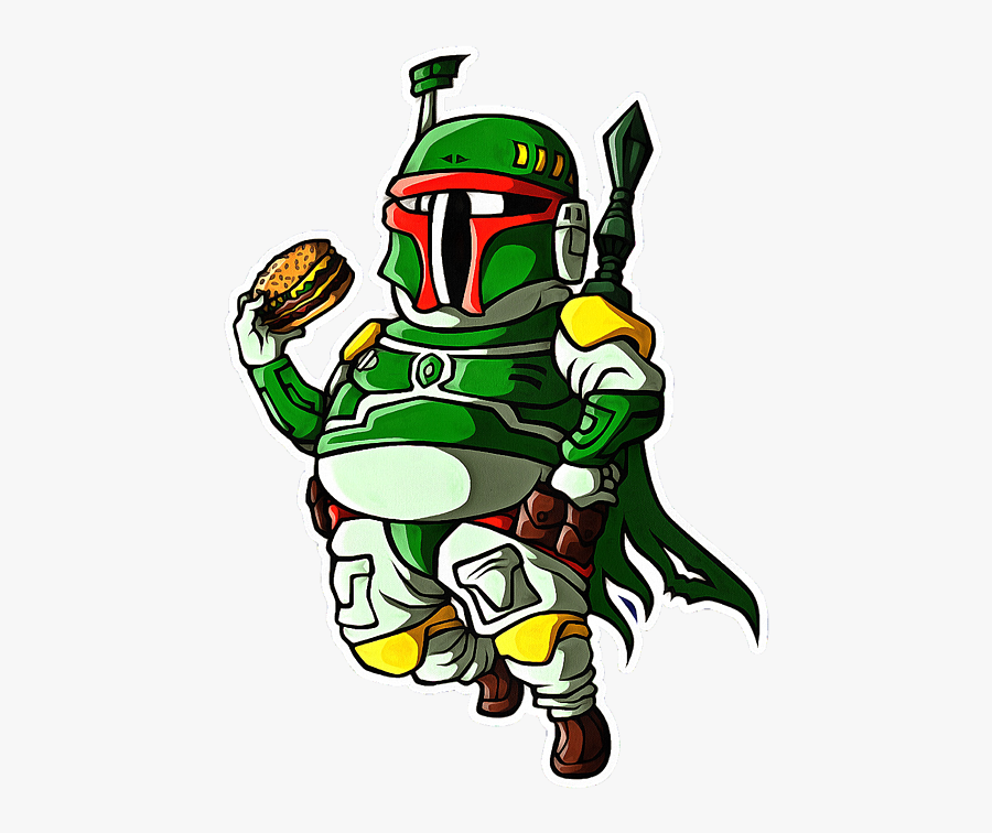 Boba Fatt, Transparent Clipart