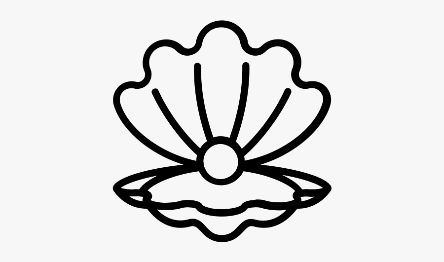 "
 Class="lazyload Lazyload Mirage Cloudzoom Featured - Clam With Pearl Drawing, Transparent Clipart