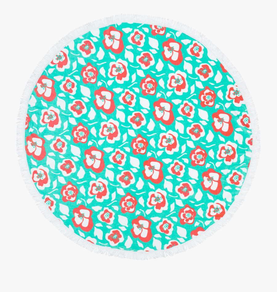 Flora Bora Sand Circle Beach Towel - Circle, Transparent Clipart