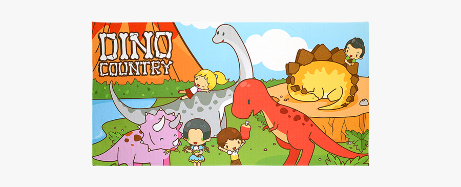 Be370s - Cartoon Of Friendly Dinosaur, Transparent Clipart