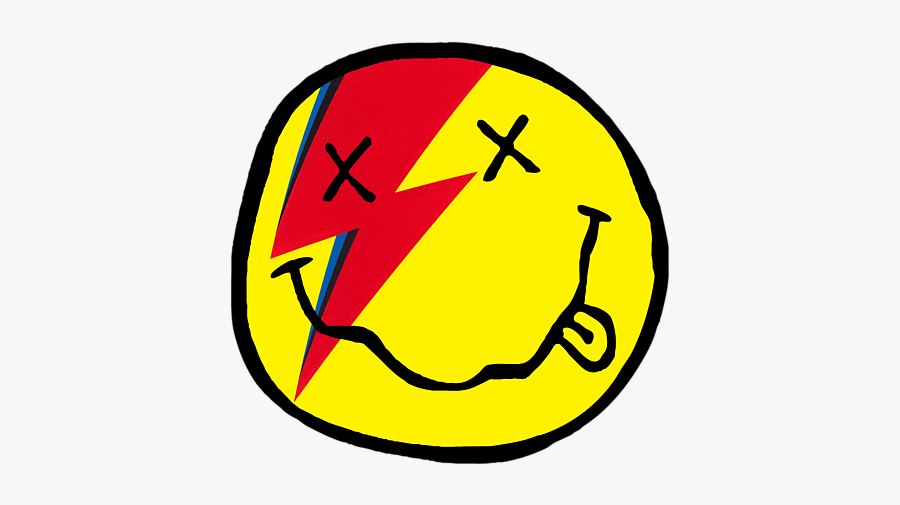 Nirvana Face Logo, Transparent Clipart