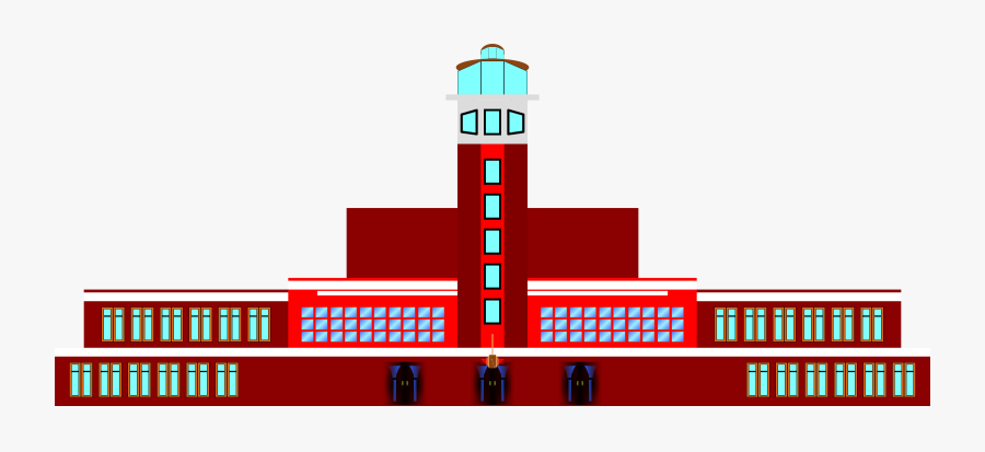 Transparent Airport Clipart - Airport Art Png, Transparent Clipart