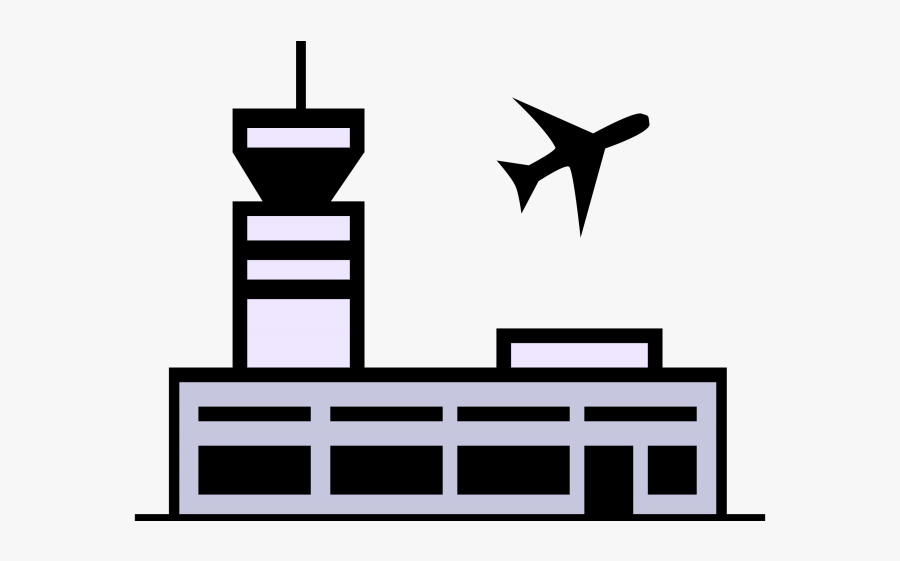 Airport Clipart, Transparent Clipart