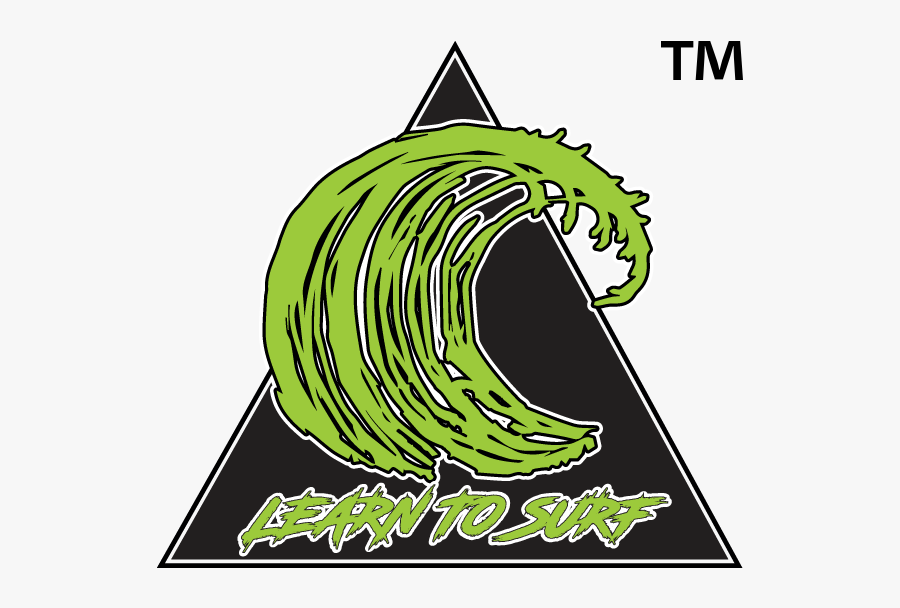 Learn To Surf - Illustration, Transparent Clipart