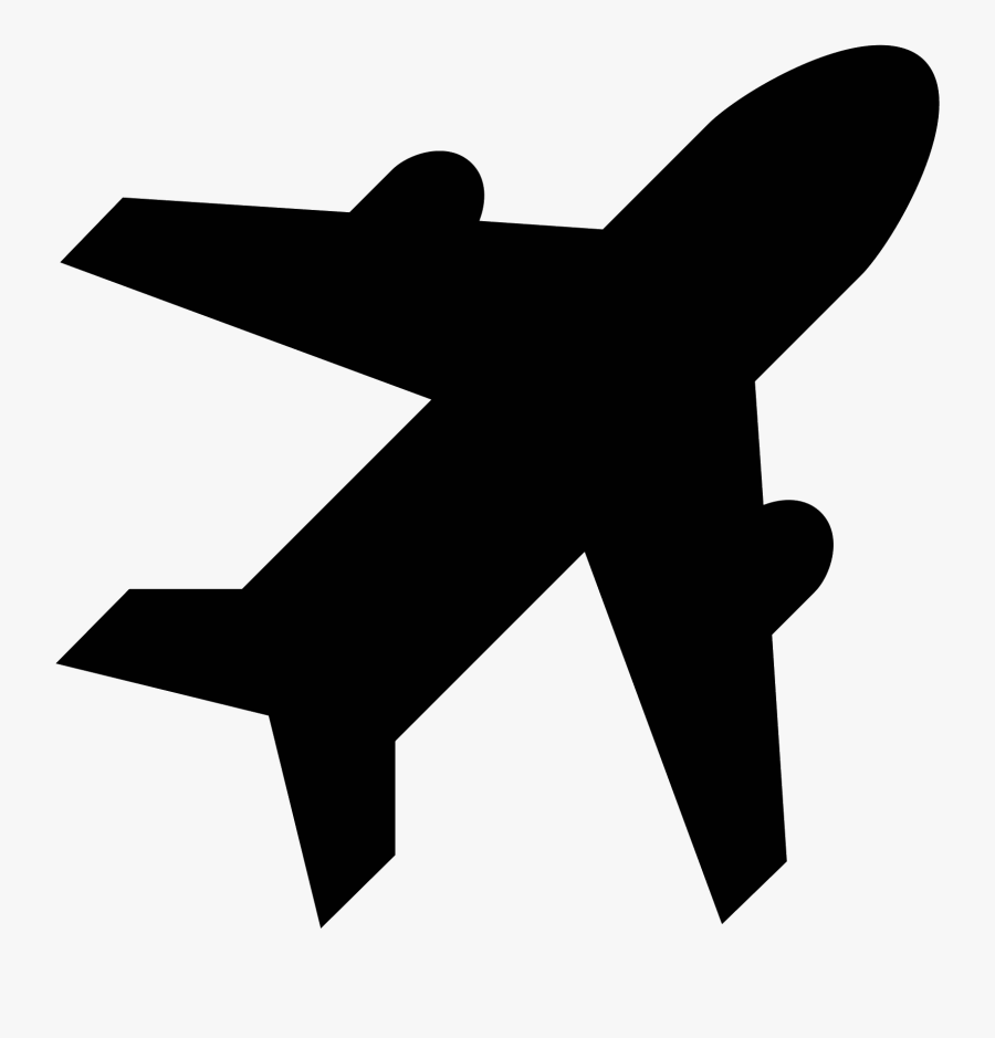 Computer Icons Airport Airplane Download - Red Airport Icon, Transparent Clipart