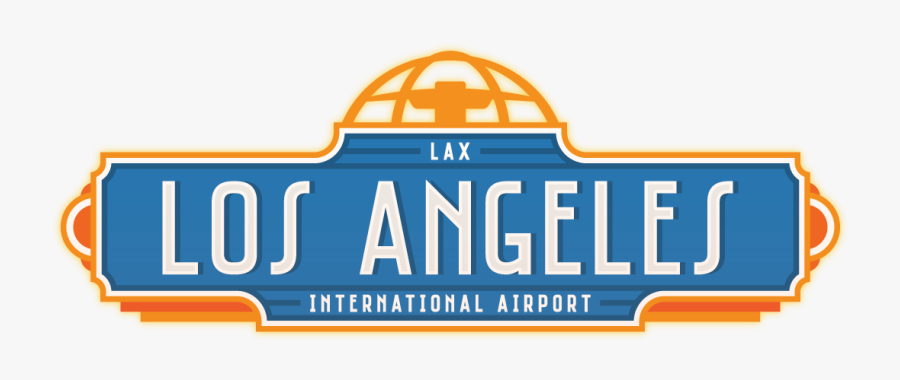 Los Angeles Airport Geofilter, Transparent Clipart