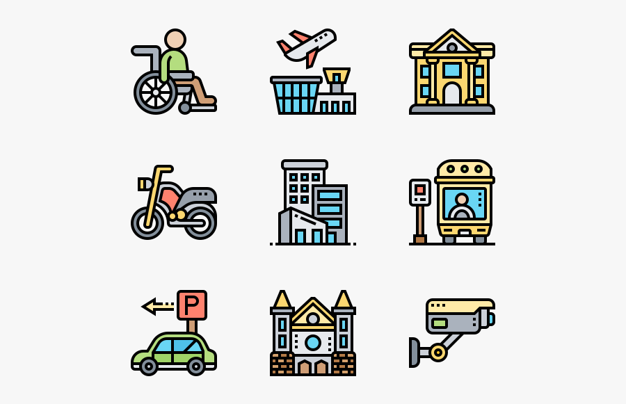 City - Business, Transparent Clipart