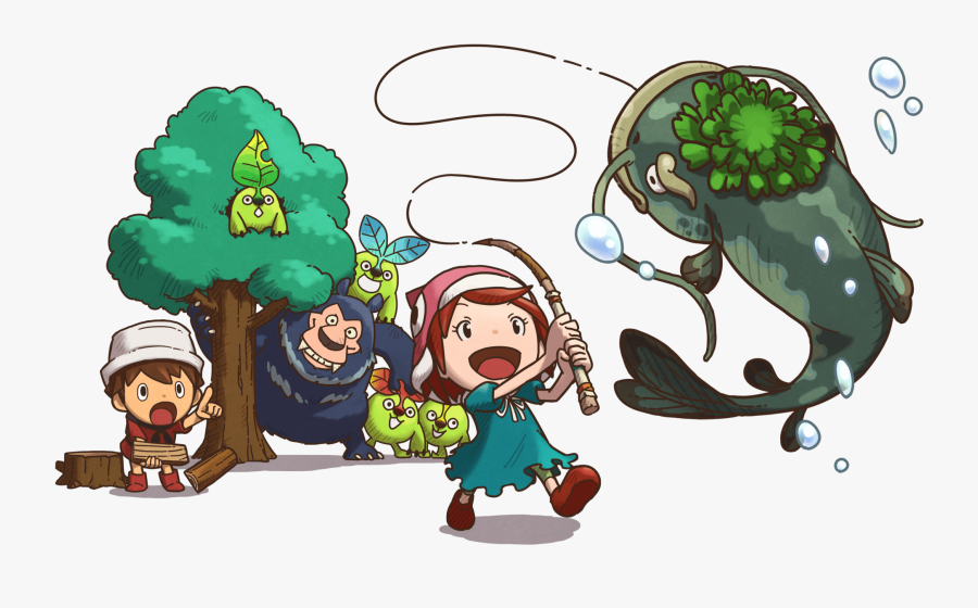 Fantasy Life Fish, Transparent Clipart