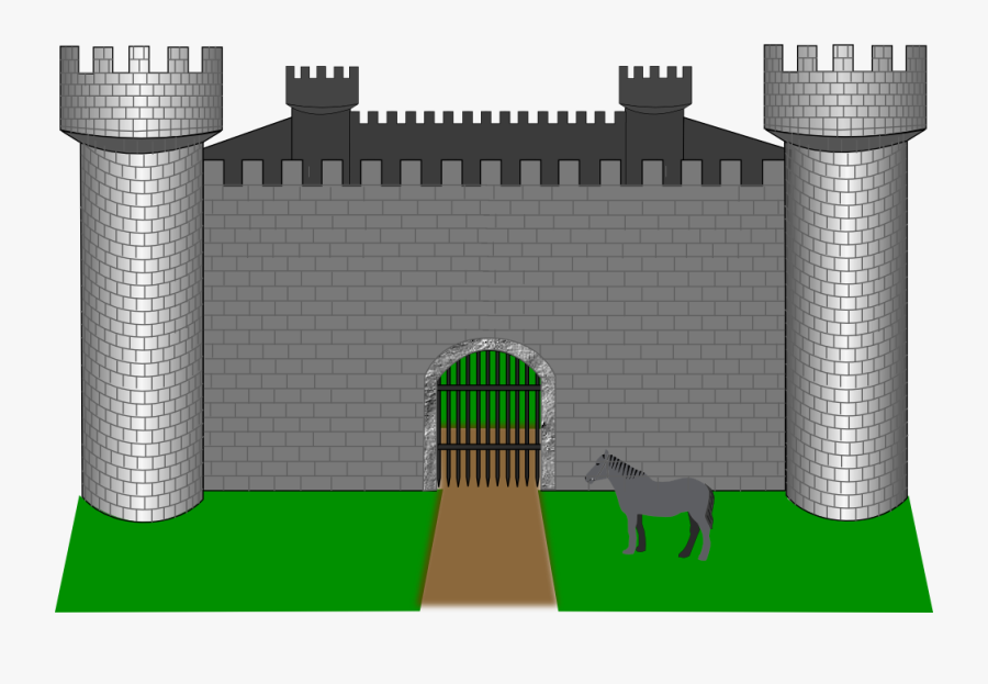 Fortress - Fort Gate Clipart, Transparent Clipart