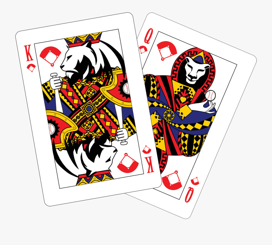 Diamond King Diamond Queen Playing Cards Baseball Diamond, Transparent Clipart