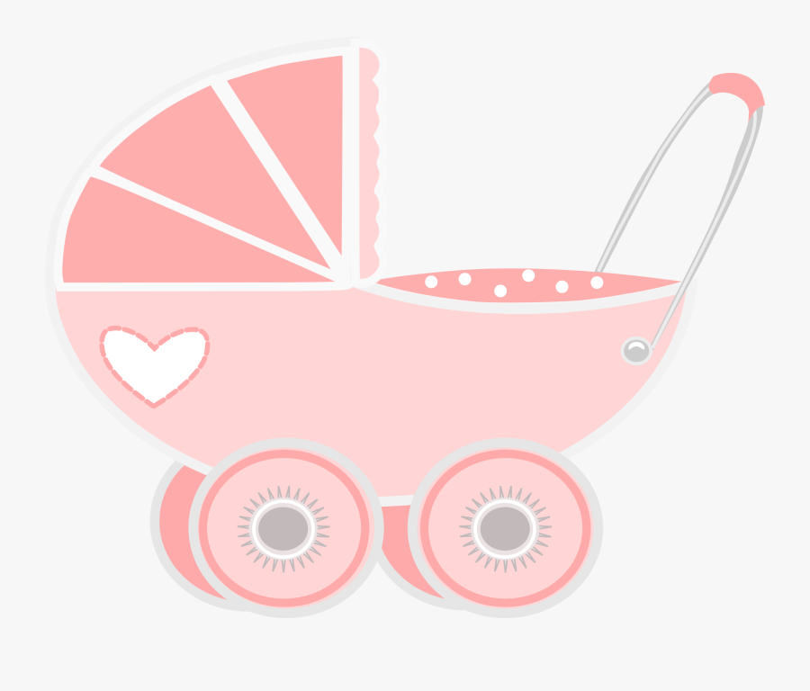 Stormdesignz Free Clip Art And Digital Downloads Pink - Stroller Png Baby Carriage Transparent, Transparent Clipart
