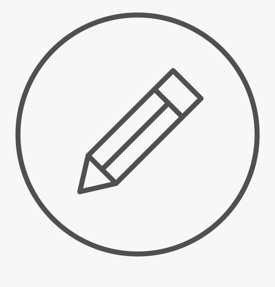 Pencil Icon Vector Png, Transparent Clipart