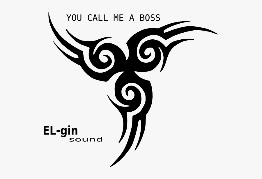 Tribal Tattoo Png, Transparent Clipart