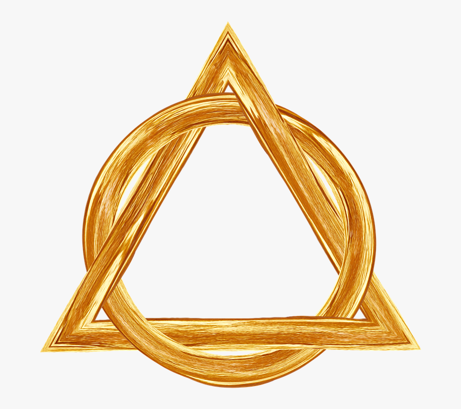 Holy Trinity Circle Triangle, Transparent Clipart