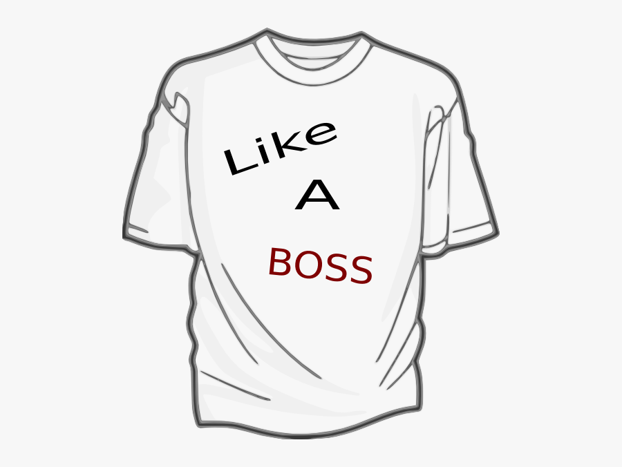 T Shirt Placeholder, Transparent Clipart