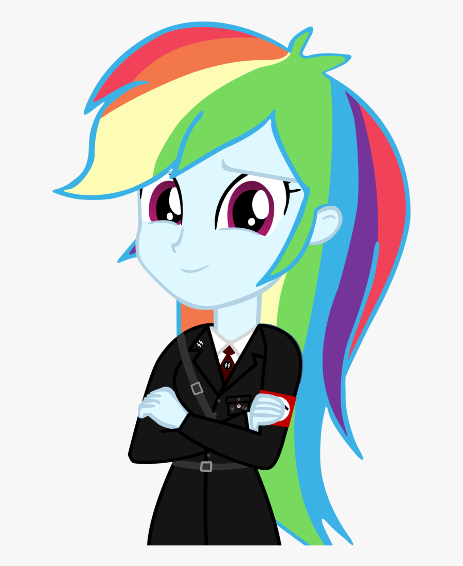 Editingsoftware Clipart Boss - Mlp Eg Rainbow Dash Hair, Transparent Clipart