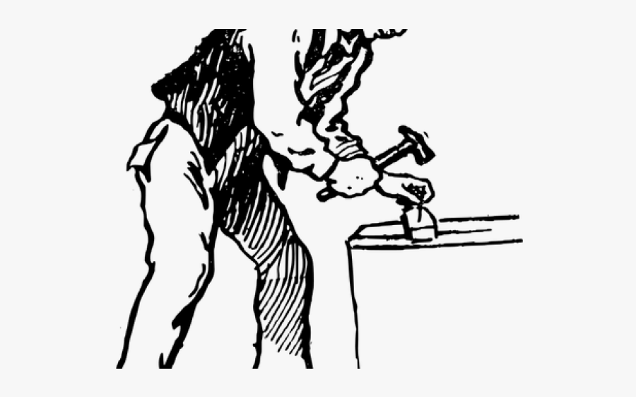 Carpenter Clipart Working - Carpenter Clip Art, Transparent Clipart